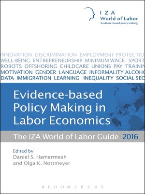 cover image of Evidence-based Policy Making in Labor Economics